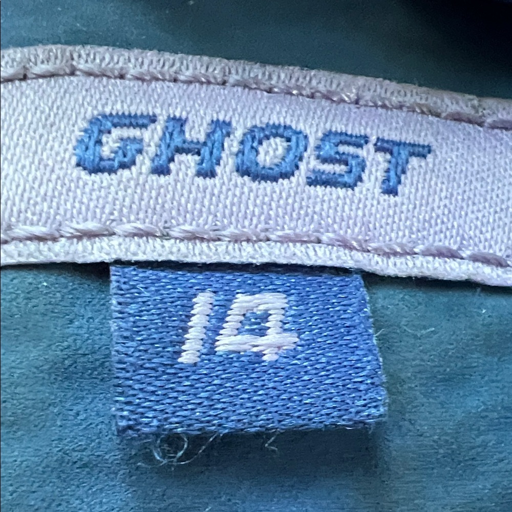 Brooks Ghost 14 Women's Running Shoes - Blue with Lime Accent Size 7.5 - Picture 9 of 10